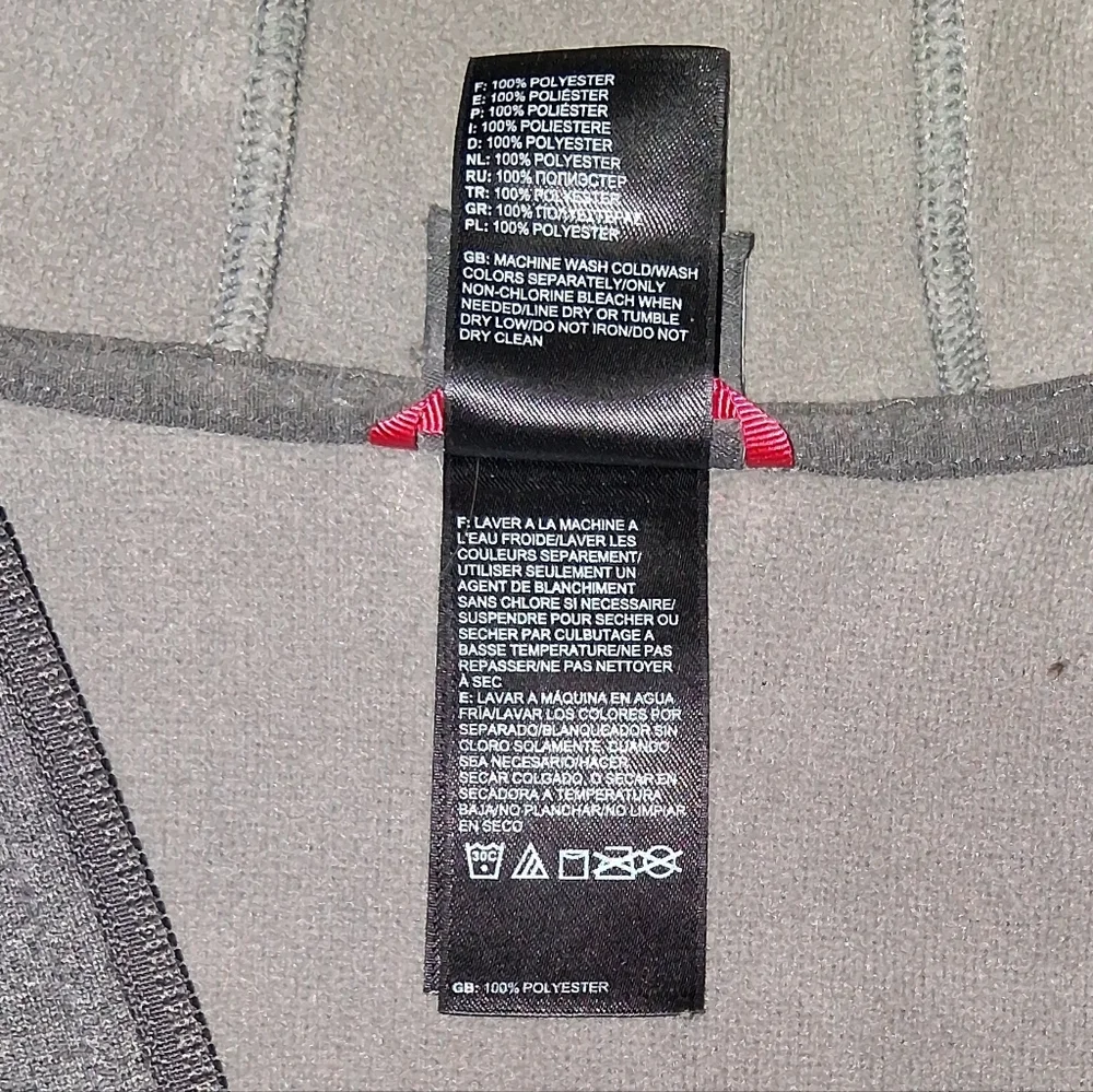NWOT THE NORTH FACE Sz. S/P Dark Gray‎ Zippered Hoodie